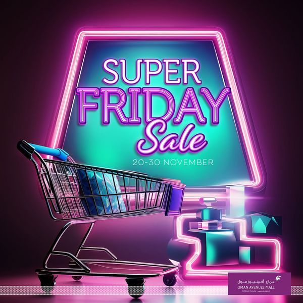 Oman Avenues Mall Super Friday Sale