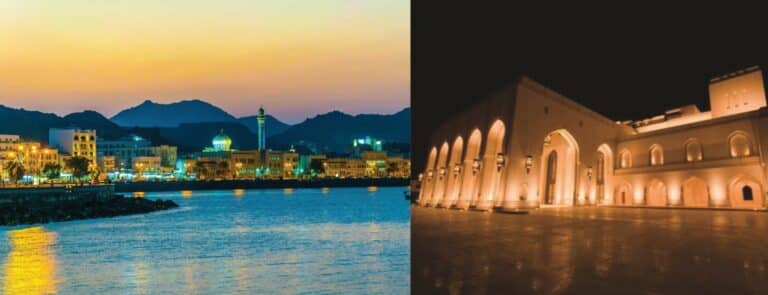 Muscat Night Tour with Local Dinner