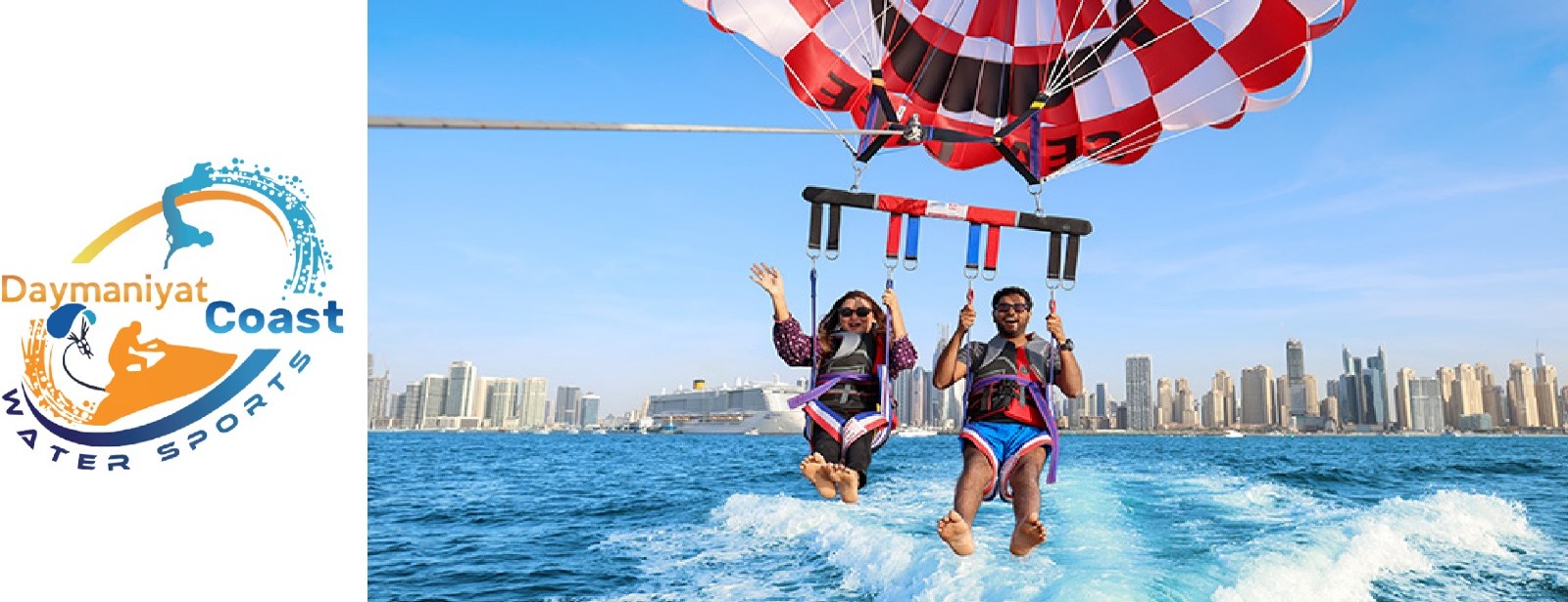 Parasailing – Daymaniyat coast water sports