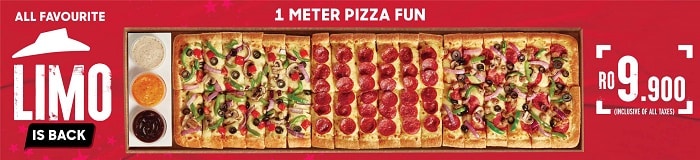 Pizza Hut Oman Limo Pizza offer