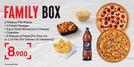 Pizza Hut Oman Family Box