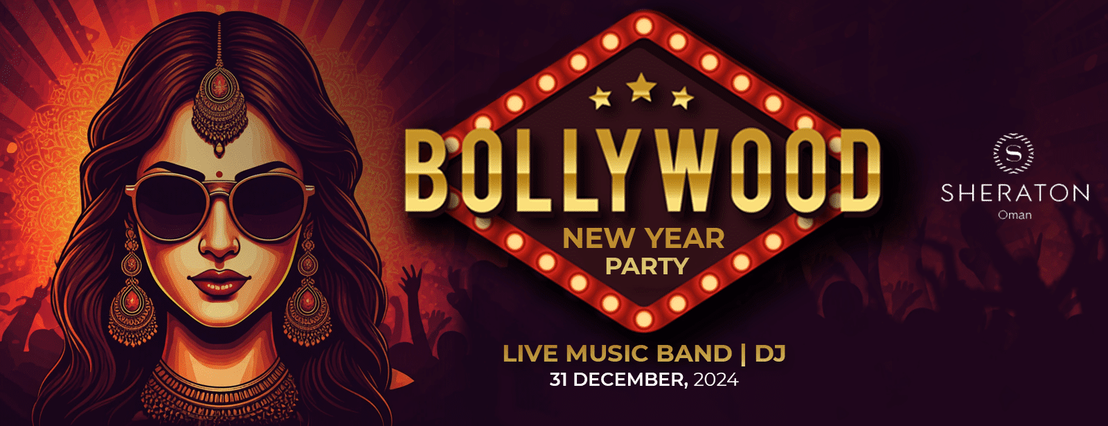 Bollywood New Year Party at Sheraton Oman